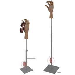 Zeige Details für Accessoirepräsenter m.Gliederhand Bild von Accessoirepräsenter m.Gliederhand