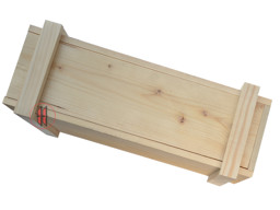 Zeige Details für Holzkiste mit Schiebedeckel Bild von Holzkiste mit Schiebedeckel