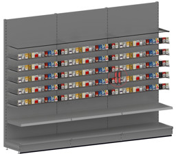 Zeige Details für Zigarettenregal B300 H220 T47 Bild von Zigarettenregal B300 H220 T47