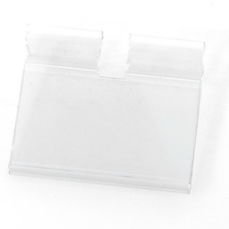 Zeige Details für Etikettentasche L45 H26mm transparent Bild von Etikettentasche L45 H26mm transparent