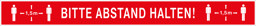 Zeige Details für Bodenankleber 100 x 990mm - Bitte Abstand halten 1,5m Bild von Bodenankleber 100 x 990mm - Bitte Abstand halten 1,5m