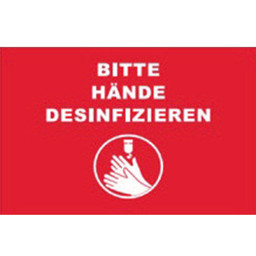 Zeige Details für Fußmatte Bitte Hände desinfizieren B900 H600 Bild von Fußmatte Bitte Hände desinfizieren B900 H600