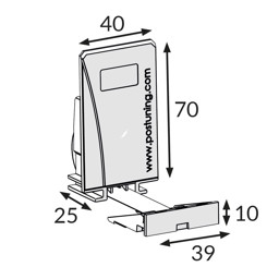 Zeige Details für Warenvorschub B40 H70 T25 FA39x10 2N Bild von Warenvorschub B40 H70 T25 FA39x10 2N