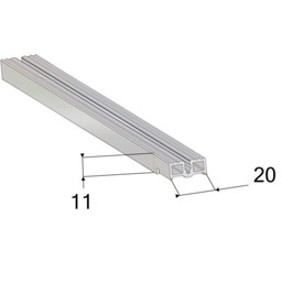 Zeige Details für Ausgleichsprofil E027 für Compartment C60/90 Bild von Ausgleichsprofil E027 für Compartment C60/90