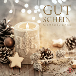 Bild von Geschenkgutschein Kerze/Stern x-mas (12 Stück)