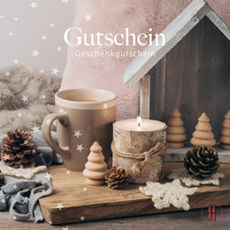 Bild von Geschenkgutschein Tasse/Kerze x-mas (12 Stück)