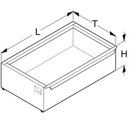 Zeige Details für Fußteilschublade H18 T37cm Bild von Fußteilschublade H18 T37cm