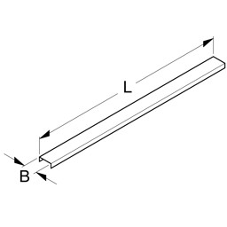 Bild von Rückwandabdeckung B8cm