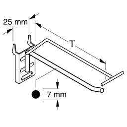 Zeige Details für Halter schwer mit Etikettenhalter Bild von Halter schwer mit Etikettenhalter