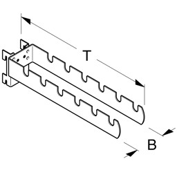 Bild von Gerätehalter B6 T30