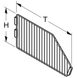 Bild von Abteilgitter für Endloskorb TEK H22