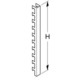 Zeige Details für Verstärkung für Paneele-Rückwand H50cm Bild von Verstärkung für Paneele-Rückwand H50cm