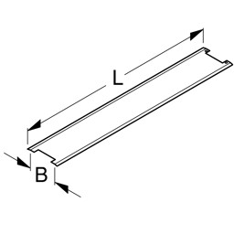 Bild von Zwischenblech B6cm