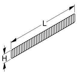 Bild von Frontgitter H17 weißaluminium