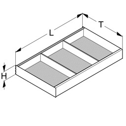 Zeige Details für Universalmulde H15 T50cm Bild von Universalmulde H15 T50cm