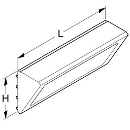 Bild von Leuchtkasten schräg H40