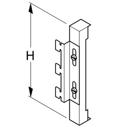 Zeige Details für Blendenträger für Blendenabschluss H20 Bild von Blendenträger für Blendenabschluss H20