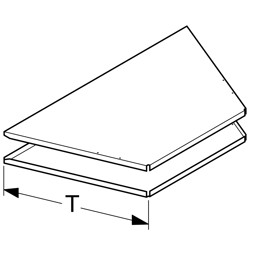Zeige Details für Abdeckboden Innenecke 45° Bild von Abdeckboden Innenecke 45°