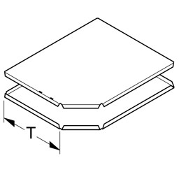 Zeige Details für Abdeckboden Innenecke 90° Bild von Abdeckboden Innenecke 90°