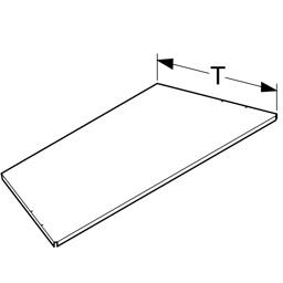 Zeige Details für Abdeckboden Außenecke 45° Bild von Abdeckboden Außenecke 45°
