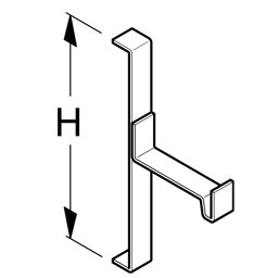 Zeige Details für Beleuchtungshalter für Blende H20 Bild von Beleuchtungshalter für Blende H20