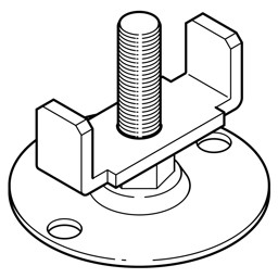 Bild von Einsteckteil mit Fußteller