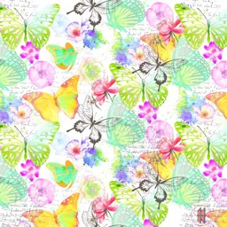 Zeige Details für Geschenkpapier Blumen/Schmetterlinge B50cm L50mtr. Bild von Geschenkpapier Blumen/Schmetterlinge B50cm L50mtr.