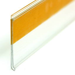 Zeige Details für Scanning-Klebeschiene DBR 39 mit Griffkante PET Bild von Scanning-Klebeschiene DBR 39 mit Griffkante PET