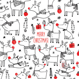 Zeige Details für Geschenkpapier Rentier Merry Christmas 50cmx50m Bild von Geschenkpapier Rentier Merry Christmas 50cmx50m