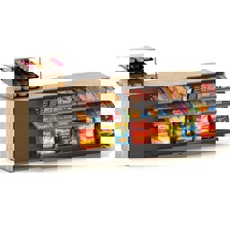 Zeige Details für Kiosktresen m. Süßwarenvorbau u. Brötchenvitrine Bild von Kiosktresen m. Süßwarenvorbau u. Brötchenvitrine