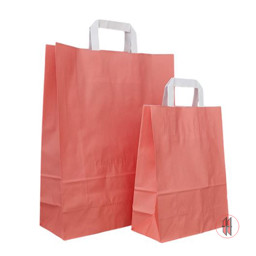 Zeige Details für Papiertragetaschen Apricot (25/50/250 Stück) Bild von Papiertragetaschen Apricot (25/50/250 Stück)