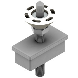 Zeige Details für Deckenbefestigung für Säule 6x3cm Bild von Deckenbefestigung für Säule 6x3cm
