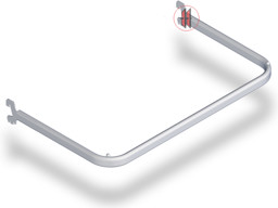 Zeige Details für Konfektionsrahmen verchromt AM 100cm Bild von Konfektionsrahmen verchromt AM 100cm