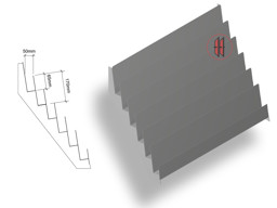 Zeige Details für Stufeneinsatz U-Form 4stufig Bild von Stufeneinsatz U-Form 4stufig