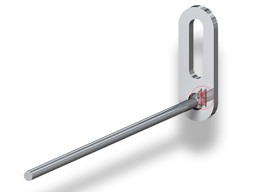 Zeige Details für Werkzeughalter 4mm verzinkt Bild von Werkzeughalter 4mm verzinkt