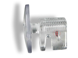 Zeige Details für Rückwandclip verstellbar transparent Bild von Rückwandclip verstellbar transparent