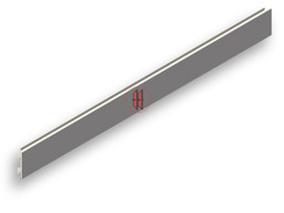 Zeige Details für Paneele-Rückwände mit Schlitz H10 Bild von Paneele-Rückwände mit Schlitz H10