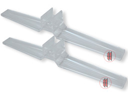 Zeige Details für Standfüße gerade  Bild von Standfüße gerade