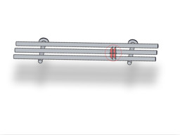 Zeige Details für Taschenablage QBUS weißaluminium Bild von Taschenablage QBUS weißaluminium