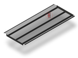 Zeige Details für Gitterfachboden L125 Solid York Bild von Gitterfachboden L125 Solid York