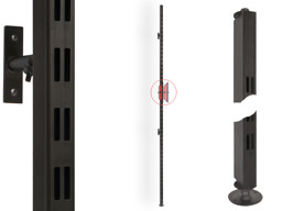 Zeige Details für Wandsäule Crespo H240 schwarz Bild von Wandsäule Crespo H240 schwarz