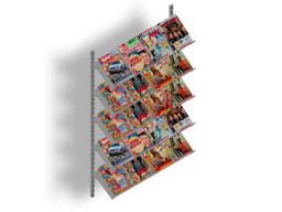 Zeige Details für Wandschienenregal für Zeitschriften & Prospekte – 5 Zeitschriftenablagen, inkl. Wandschienen Bild von Wandschienenregal für Zeitschriften & Prospekte – 5 Zeitschriftenablagen, inkl. Wandschienen