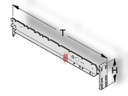 Zeige Details für Blendenträger für Obstregal Bild von Blendenträger für Obstregal