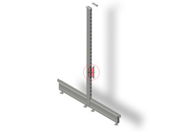 Zeige Details für Endständer für Kassenregale Bild von Endständer für Kassenregale