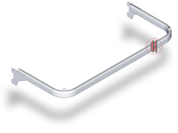 Zeige Details für Konfektionsrahmen verchromt AM 66,5cm Bild von Konfektionsrahmen verchromt AM 66,5cm