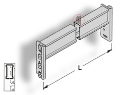 Zeige Details für Traverse oben ITDL 8x4cm Bild von Traverse oben ITDL 8x4cm
