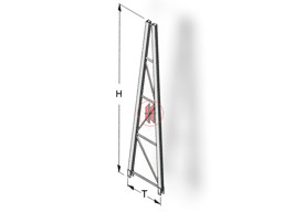 Zeige Details für Schrägständer C5x4 beidseitig T80 Bild von Schrägständer C5x4 beidseitig T80