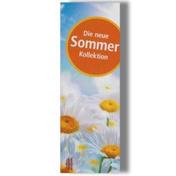 Zeige Details für Papier-Banner einseitig 48x138cm Die neue Sommer Kollektion Bild von Papier-Banner einseitig 48x138cm Die neue Sommer Kollektion