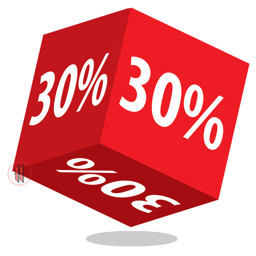 Zeige Details für Würfel 30/50% Bild von Würfel 30/50%