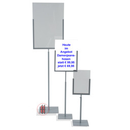 Zeige Details für Plakathalter mit Acryltasche Bild von Plakathalter mit Acryltasche